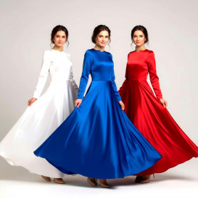 Платье Концертное-1, атлас